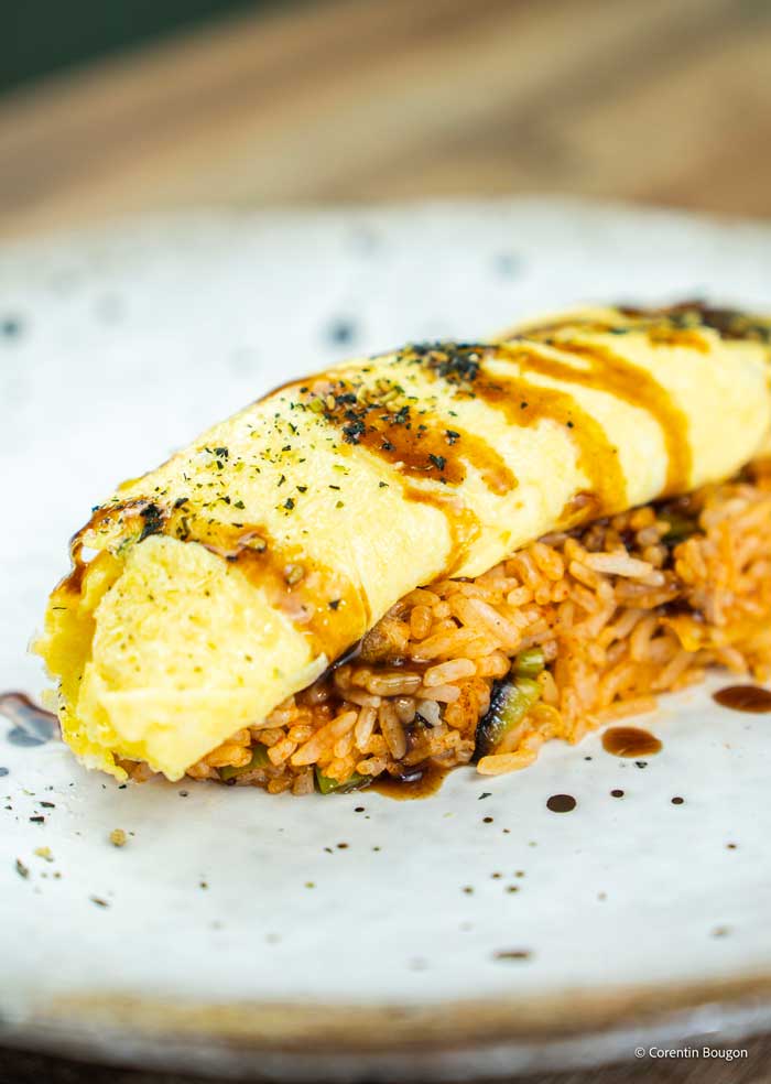 Omuraisu omelette japonaise